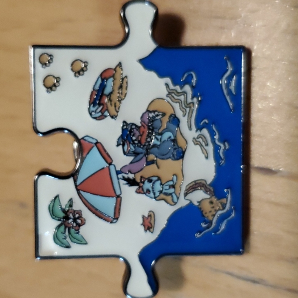 Disney Stitch Puzzle Pin